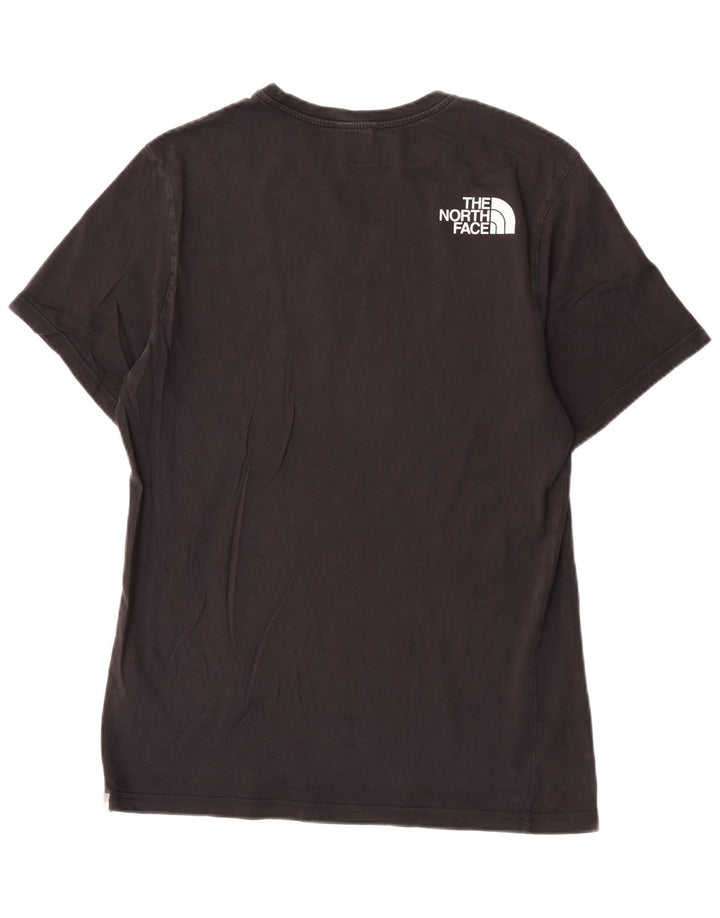 Męski T-shirt z grafiką The North Face, bawełniany, średni czarny