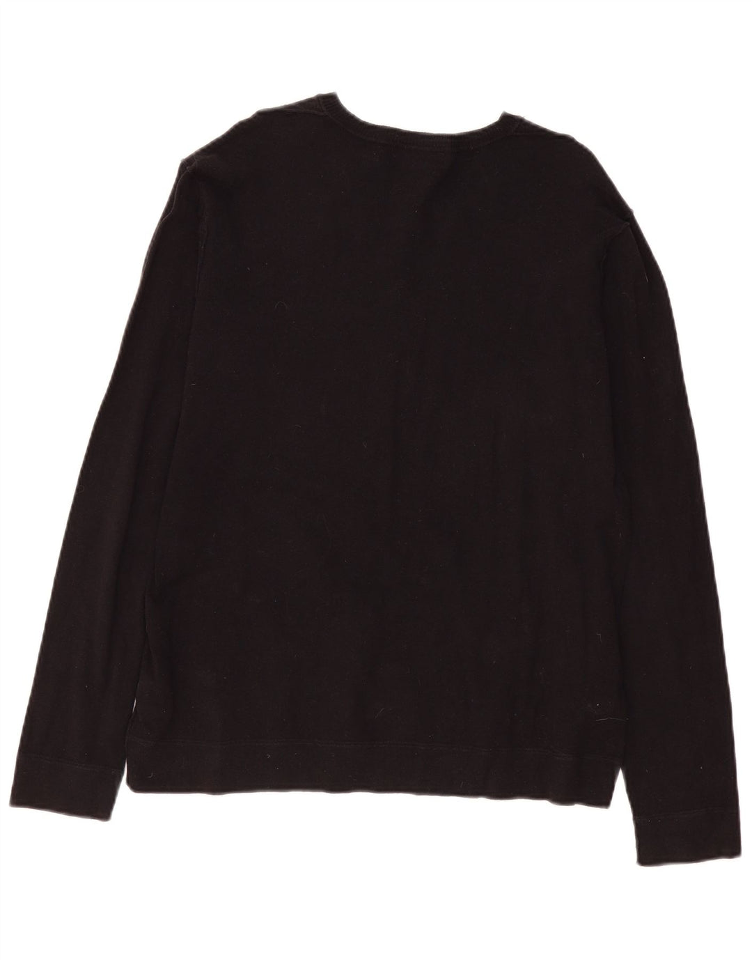 Męski sweter Zara z dekoltem w kształcie litery V, XL, czarny