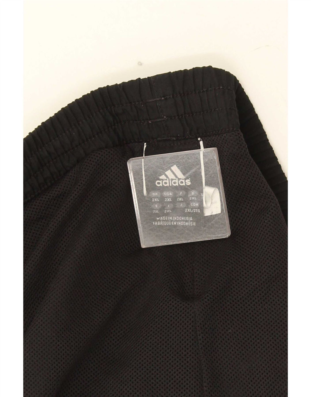 Męskie spodnie dresowe Adidas 2XL, czarny poliester