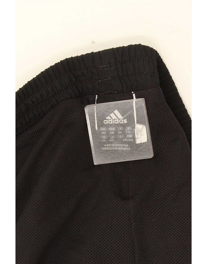 Męskie spodnie dresowe Adidas 2XL, czarny poliester
