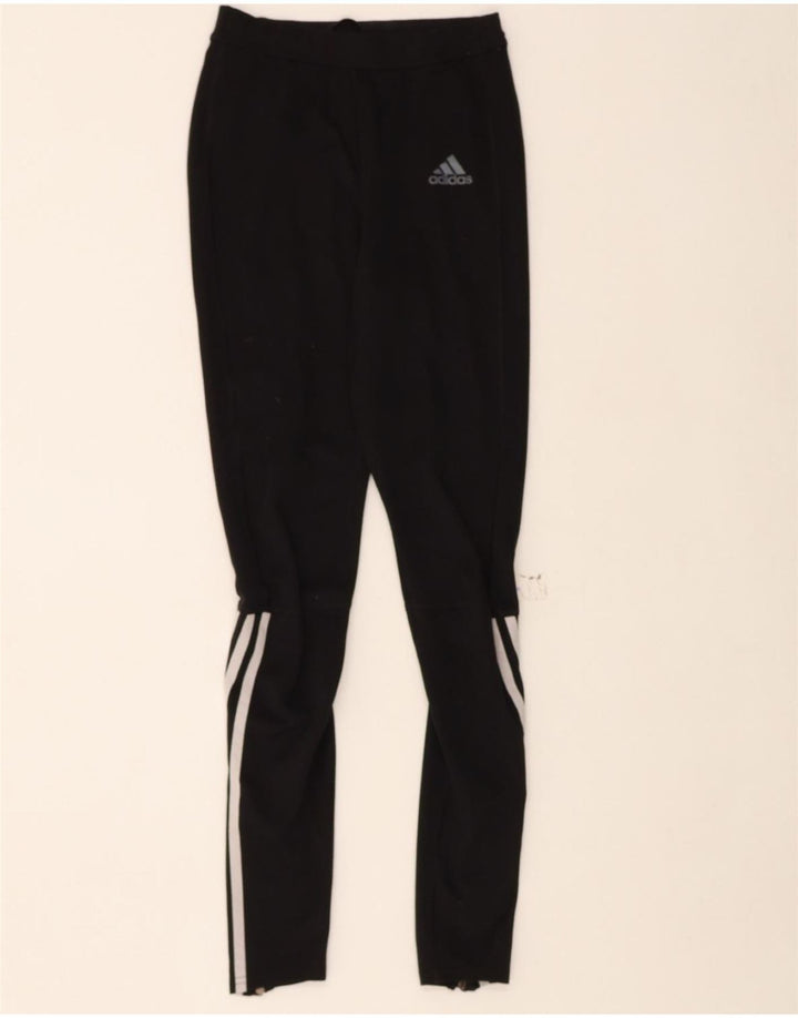 ADIDAS Womens Leggings UK 8 Small  Black Vintage Adidas and Second-Hand Adidas from Messina Hembry 