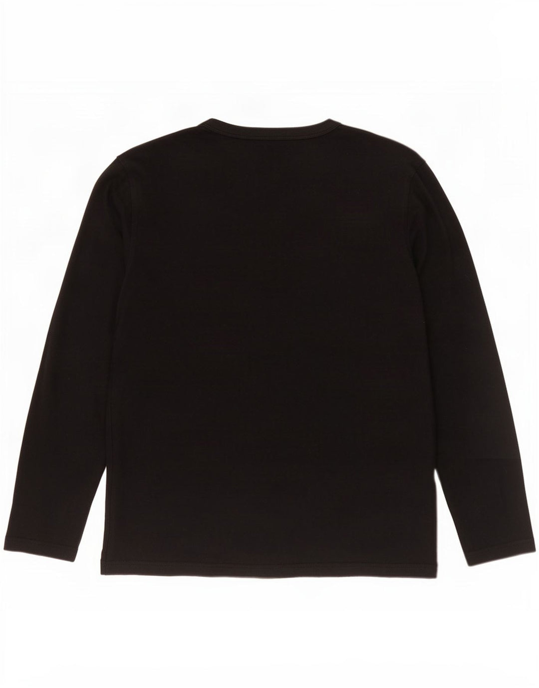 Męski graficzny top Jack & Jones z długim rękawem, duży, czarny, bawełniany