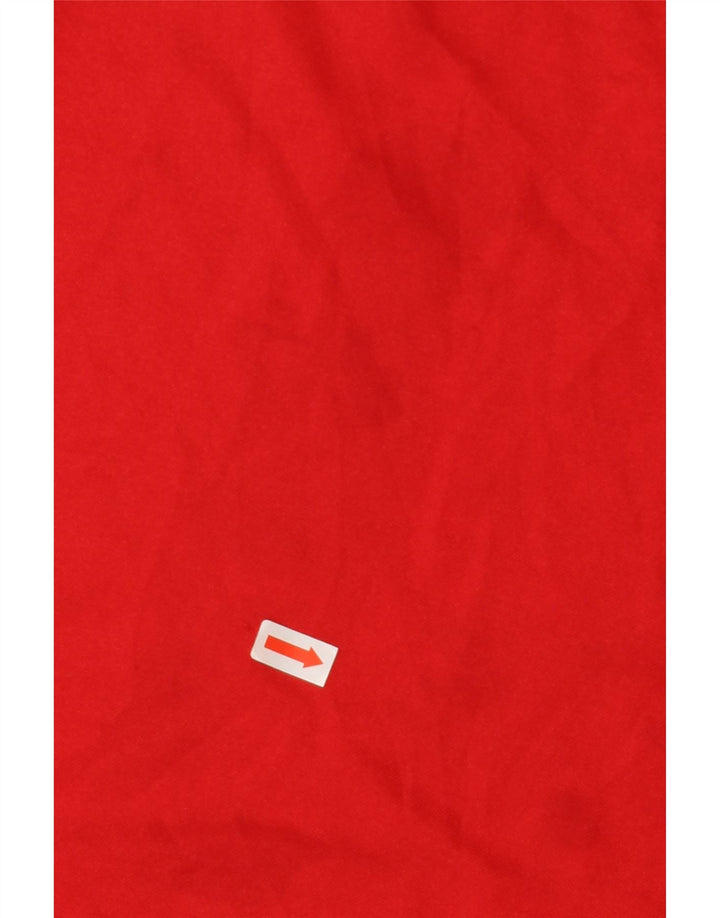 Damska koszulka Nike Fit Dry T-shirt US 8/10, poliester w kolorze średniej czerwieni