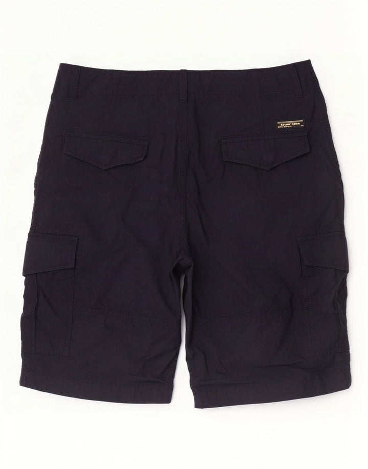 Męskie spodenki cargo Superdry W32 Średni granatowy, bawełniany