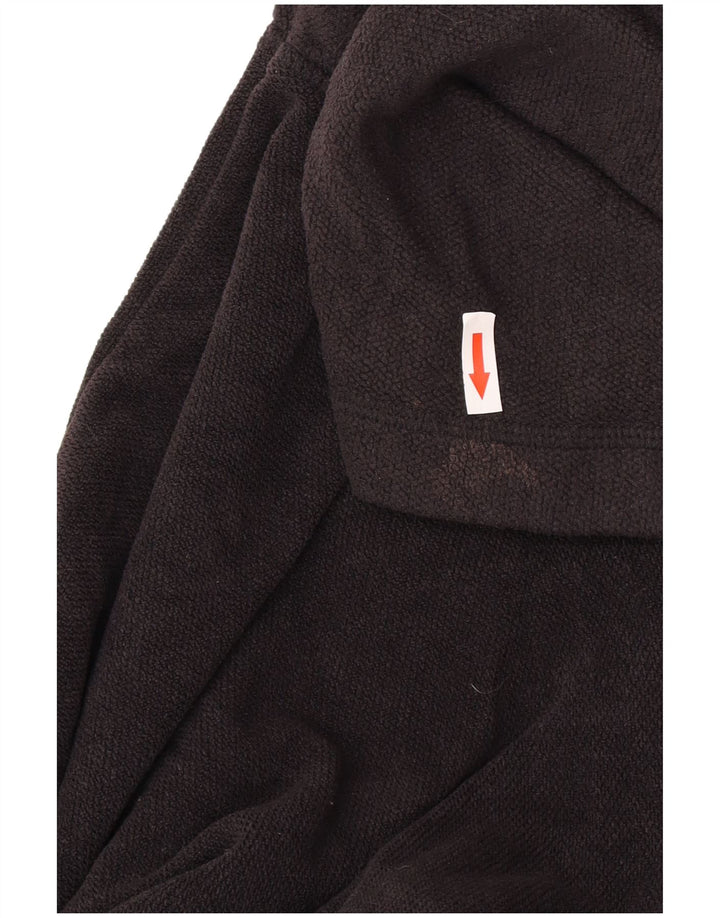 Męski sweter z zamkiem błyskawicznym Weird Fish, 5XL, czarny poliester