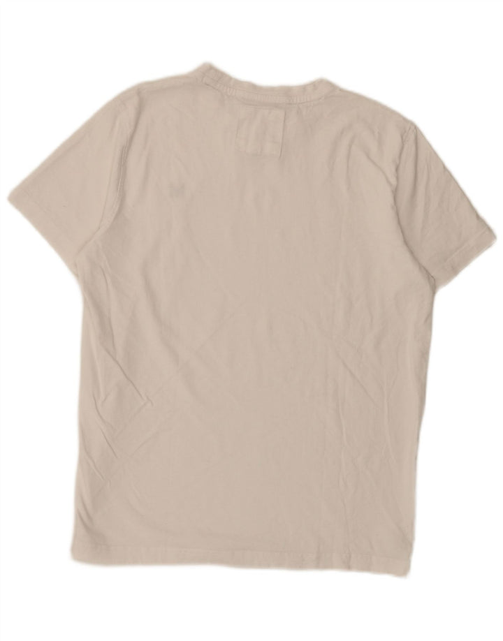 Crew Clothing Męski T-shirt Top Średni Biały