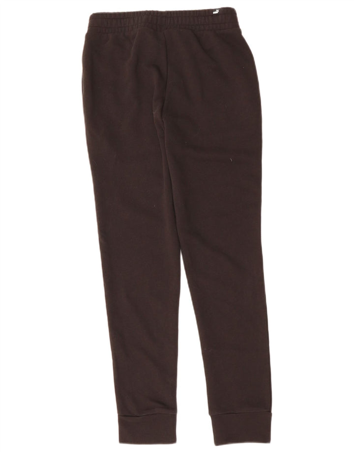 Damskie spodnie dresowe PUMA Joggers UK 6 XS, czarna bawełna