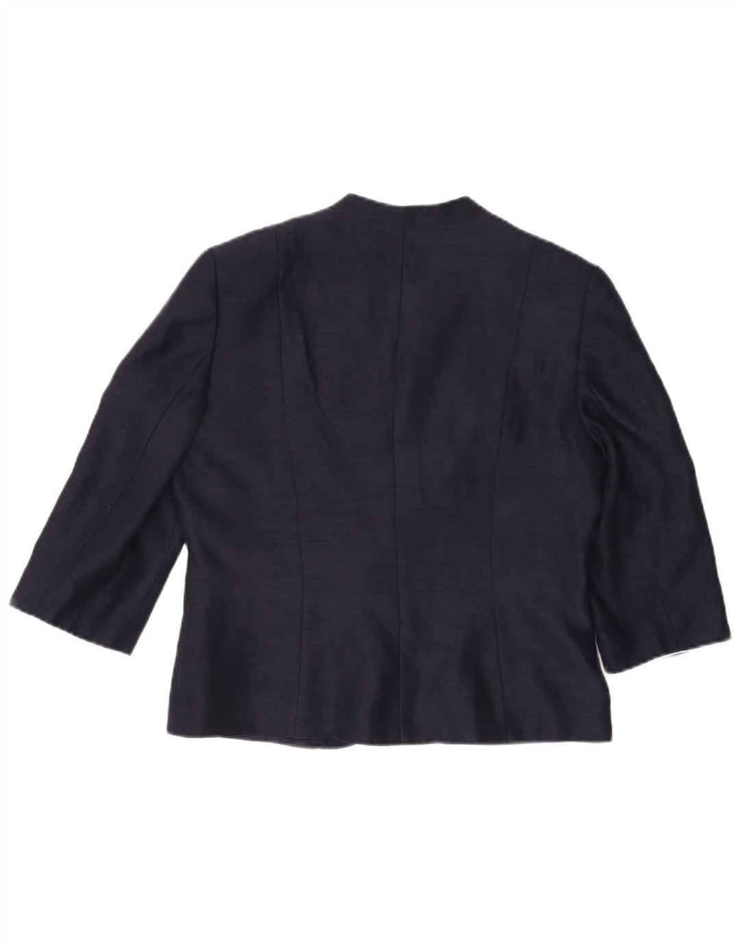 JACQUES VERT Bolero damskie z rękawem 3/4 UK 14, duże, granatowe