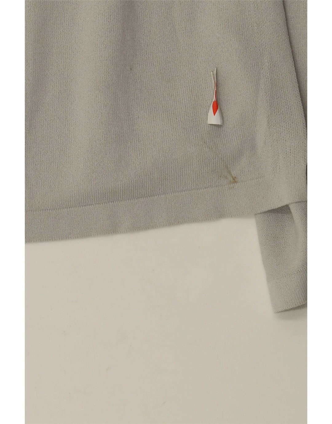 Damski sweter typu oversize z długim rękawem Zara UK 14, średnioszara wiskoza