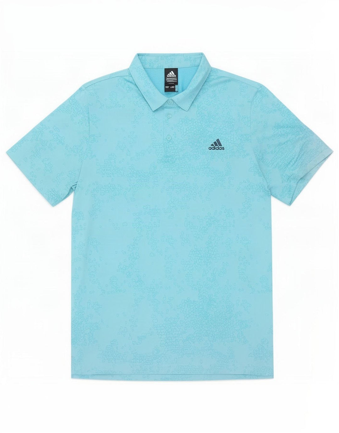 Męska koszulka polo Adidas XL Niebieski geometryczny poliester
