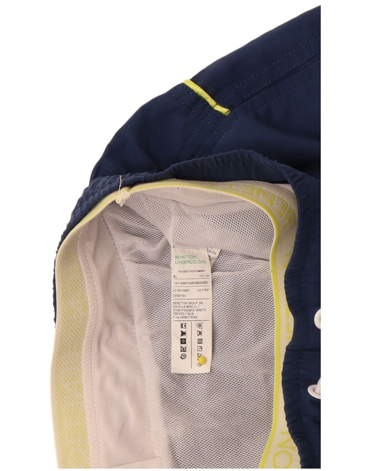Chłopięce spodenki kąpielowe Benetton 10-11 lat XL, niebieski poliester