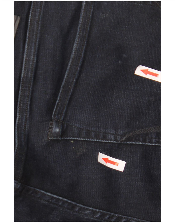 All Saints Męskie Cigarette Slim Jeans W32 L32 Granatowa bawełna