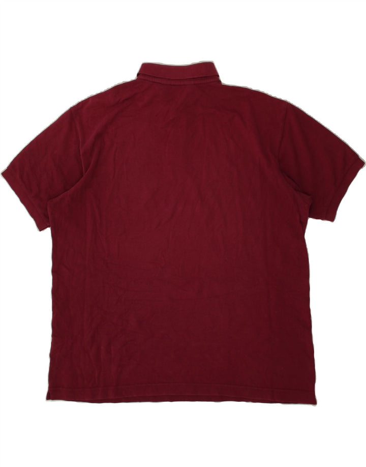 KAPPA Mens Polo Shirt 2XL Maroon Cotton Vintage Kappa and Second-Hand Kappa from Messina Hembry 