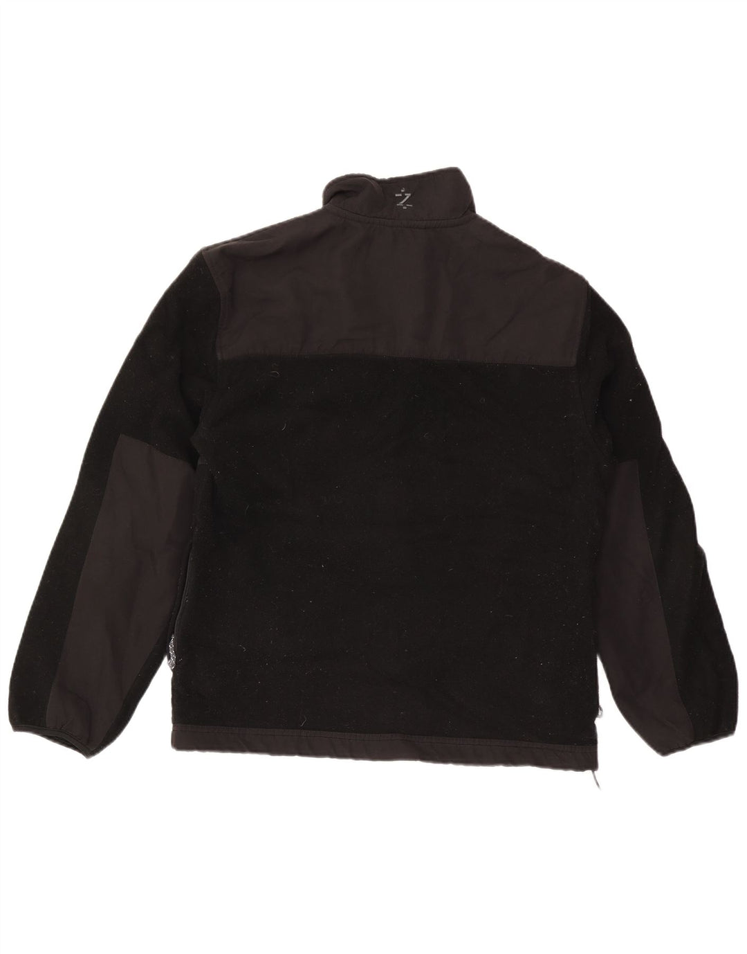 Męska kurtka polarowa IZOD UK 38, średni czarny poliester