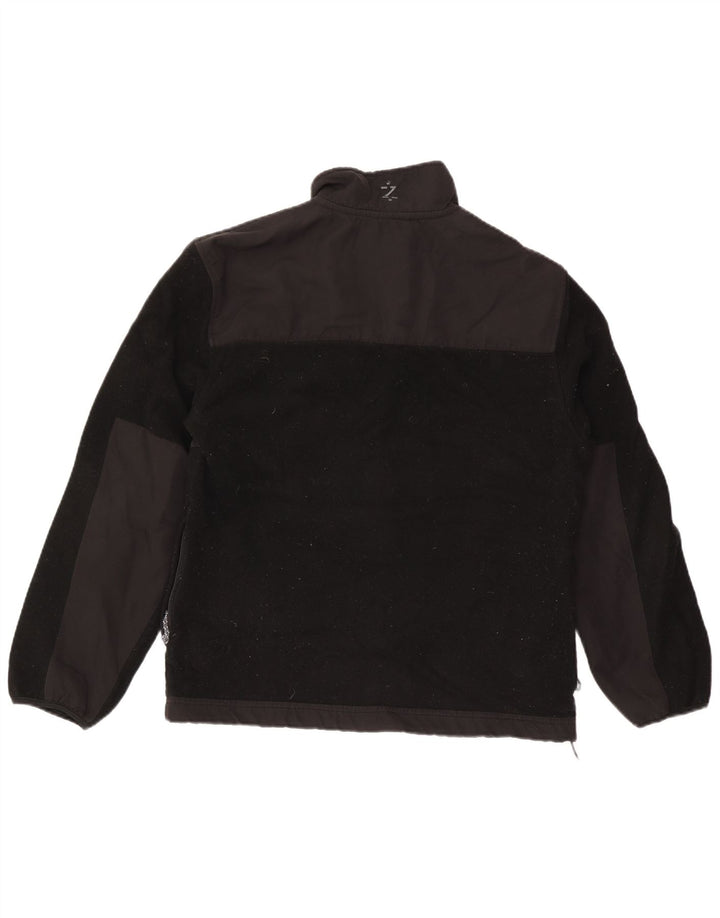 Męska kurtka polarowa IZOD UK 38, średni czarny poliester