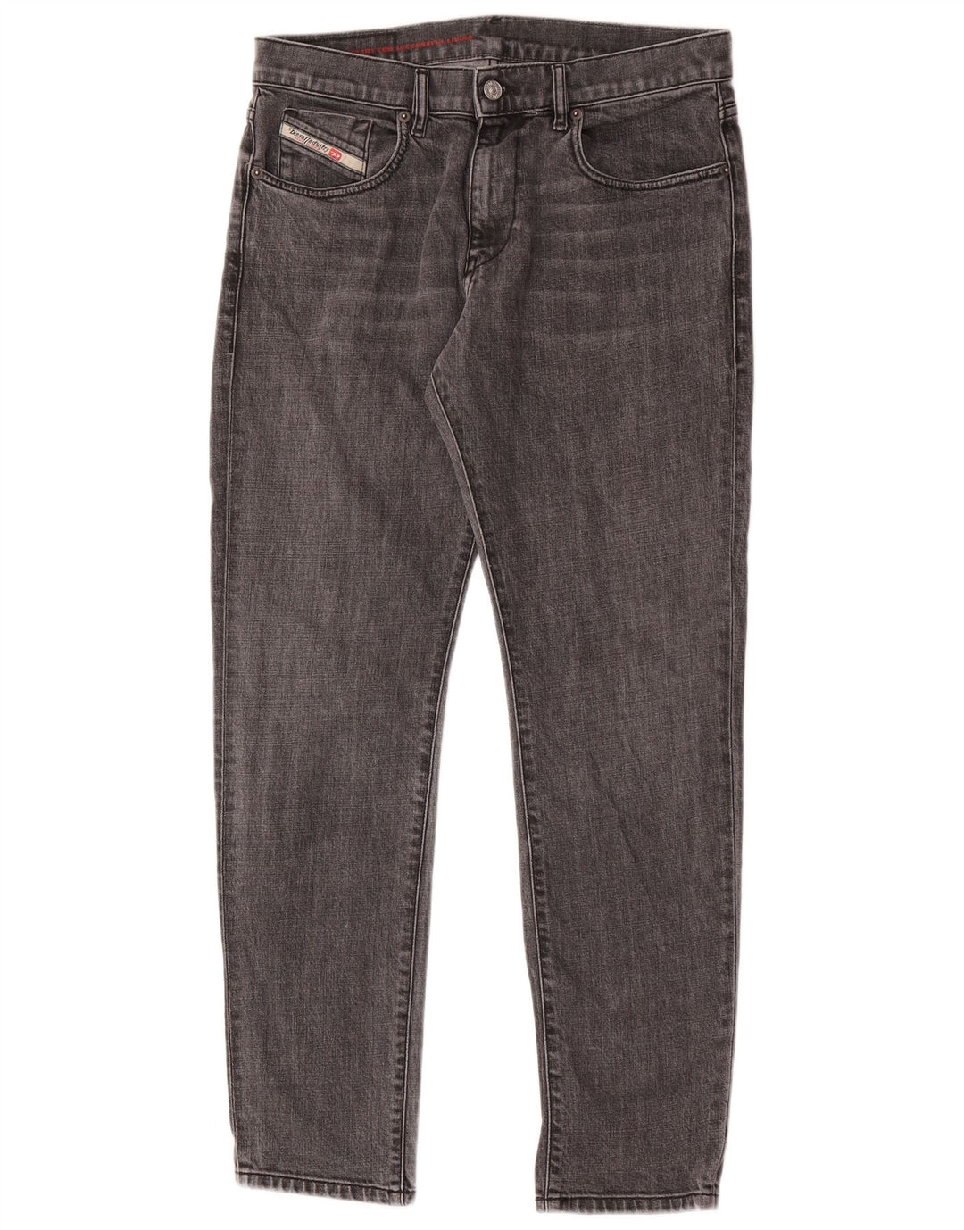 Diesel Męskie Thanaz Slim Jeans W30 L30 Szara bawełna