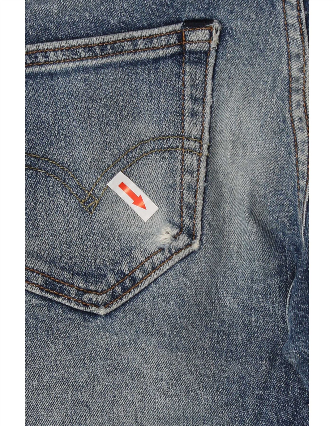 Damskie jeansy Levi's 511 Slim W27 L30 Niebieska bawełna