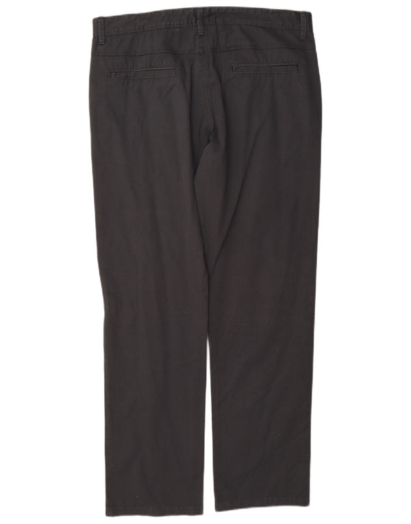 Męskie proste spodnie chino Zara EU 44 Large W34 L30 Szara bawełna