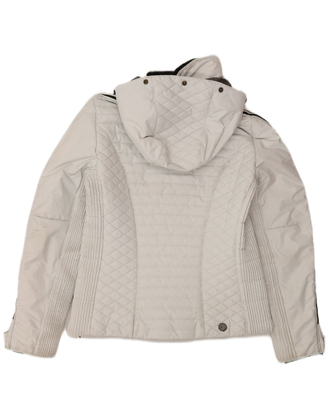 Damska kurtka wiatrówka z kapturem Colmar IT 44 Medium White Sports