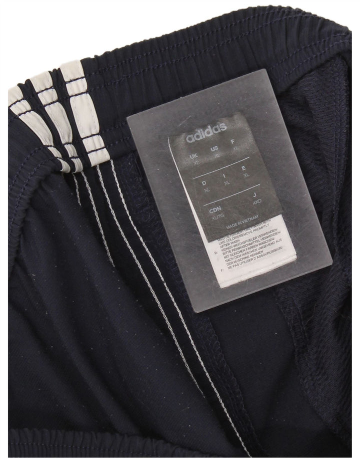 Męskie spodenki sportowe ADIDAS XL, granatowe, poliestrowe