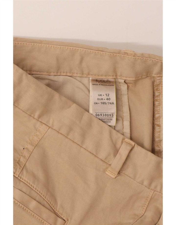 Spodnie Chino Marks & Spencer Damskie UK 12 Medium W30 L29 Beżowe