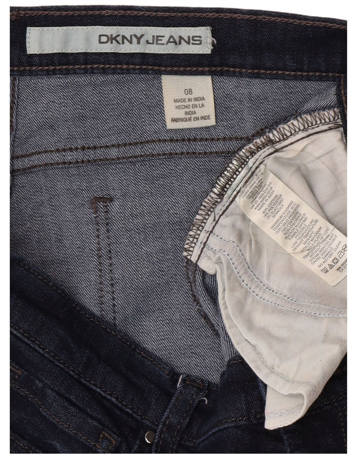 Damskie spodenki jeansowe Dkny US 8 Medium W30 Granatowa bawełna