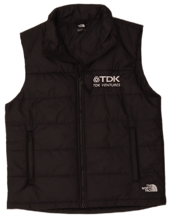 Męska wyściełana kamizelka The North Face Graphic UK 40, duża, czarna, poliester