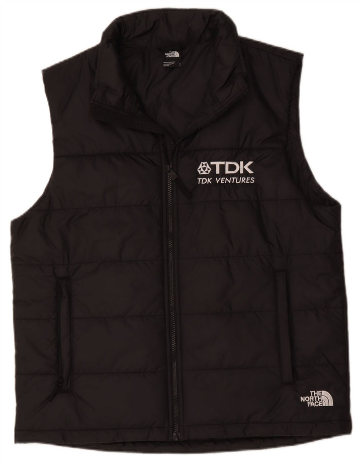 Męska wyściełana kamizelka The North Face Graphic UK 40, duża, czarna, poliester