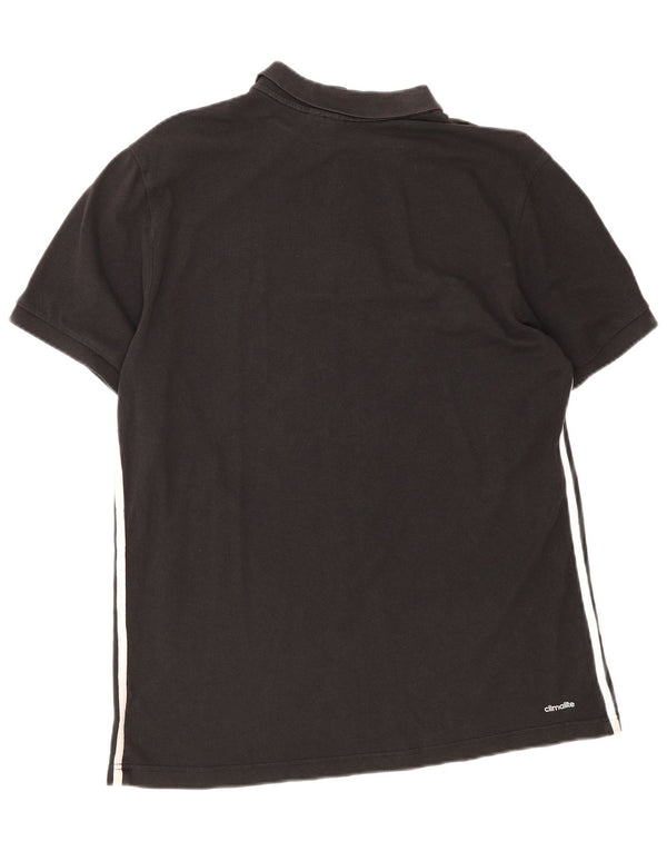 Męska koszulka polo Adidas Climalite XL, czarna, bawełniana