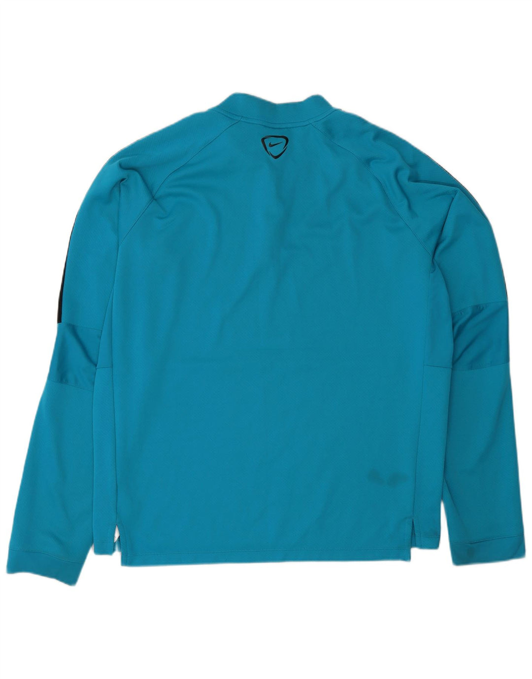 Męski dres Nike Dri Fit z zamkiem błyskawicznym i zamkiem błyskawicznym Top XL w kolorze niebieskim