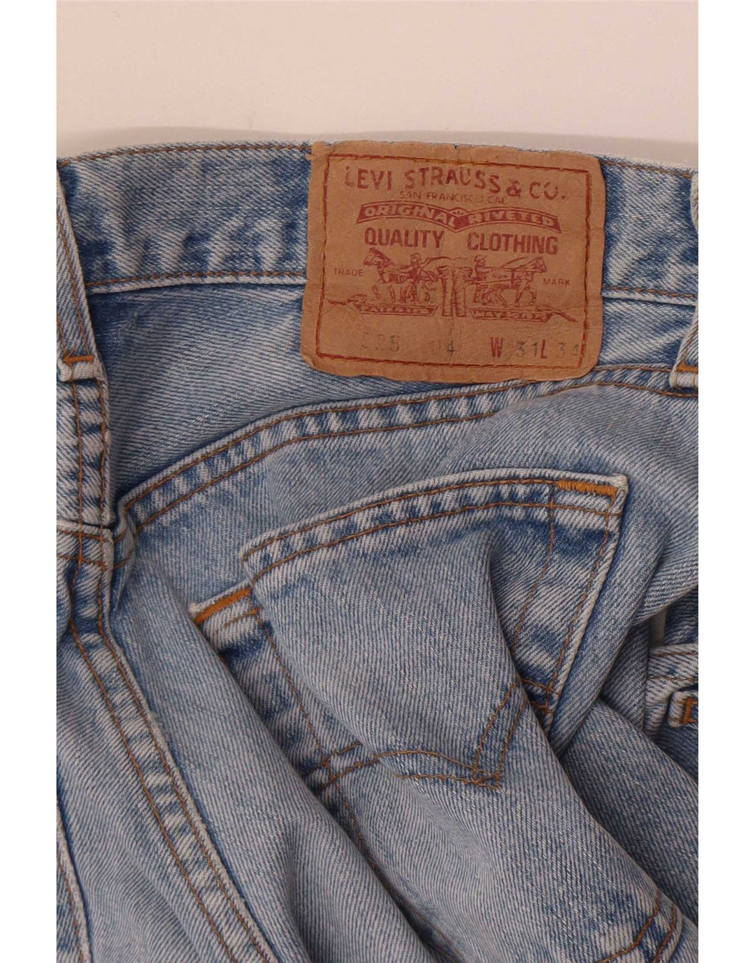 Damskie jeansy Levi's 525 Bootcut W31 L34 Niebieskie