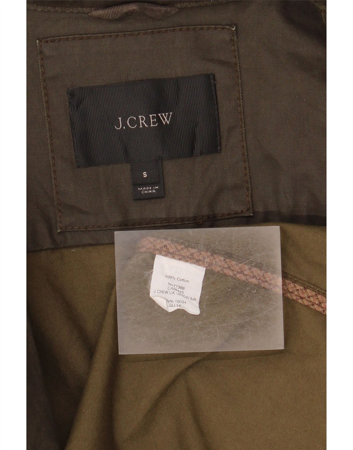 Damska kurtka użytkowa J. Crew UK 10, mała, bawełniana khaki