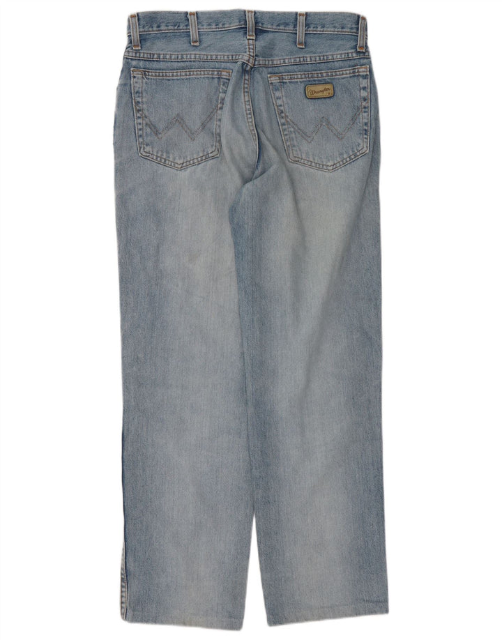 Męskie jeansy Wrangler Ohio Straight W33 L29 Niebieskie bawełniane