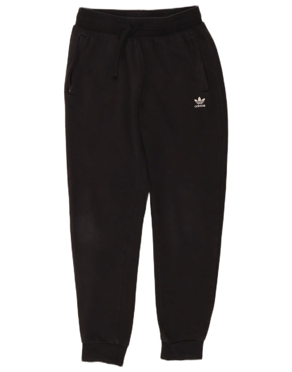 Adidas Chłopięce Spodnie Dresowe Joggery 13-14 Lat Czarna Bawełna