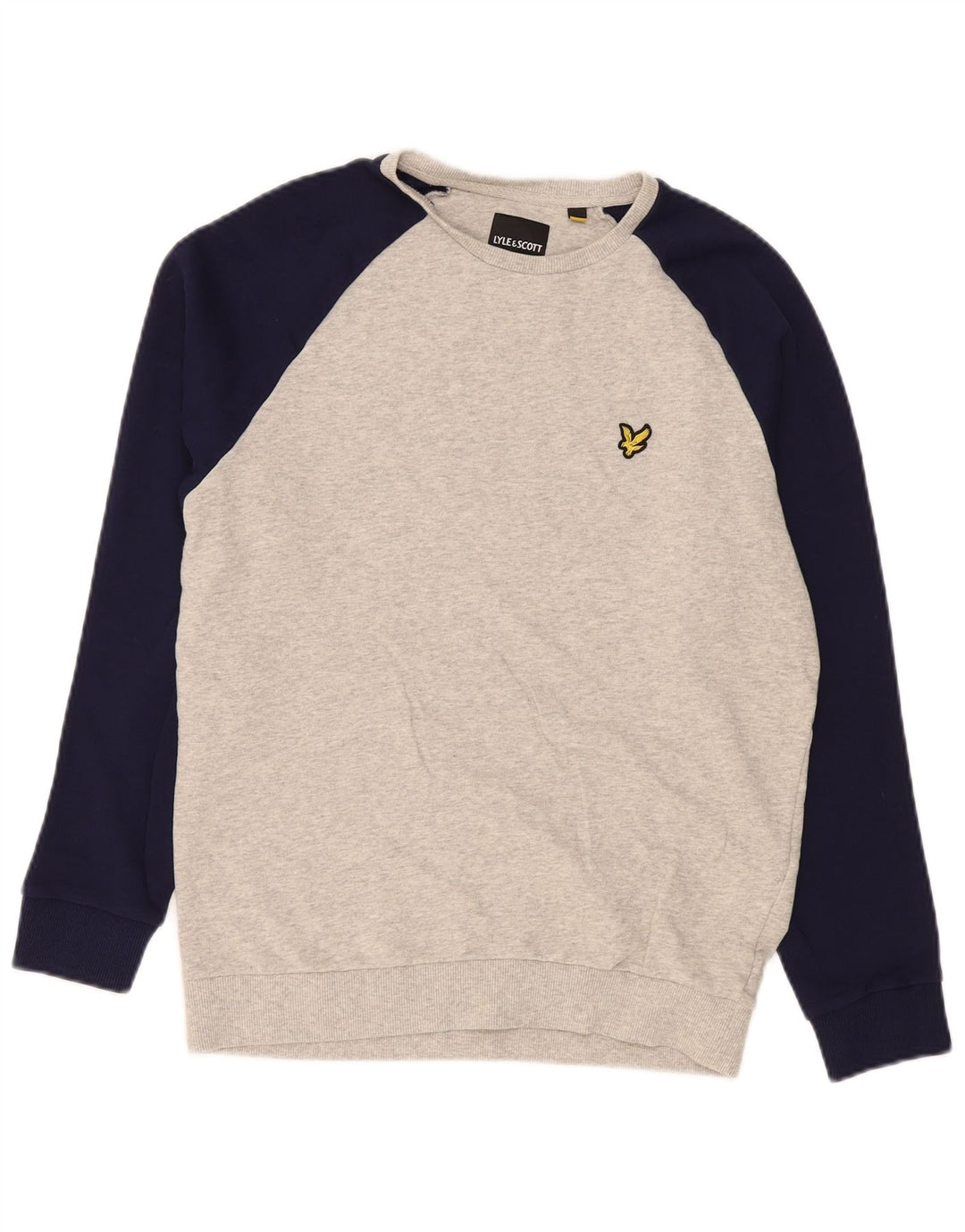 Męska bluza dresowa Lyle & Scott, bawełniana, w kolorze średniej szarości