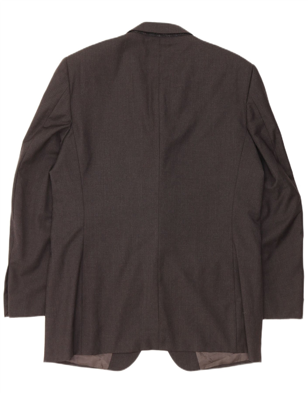 CARLO PIGNATELLI Męska marynarka zapinana na 3 guziki UK 40, duża, czarna wełna