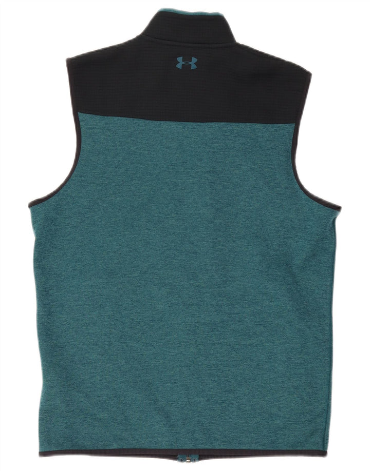 Męska bluza dresowa bez rękawów Under Armour w kolorze średniej zieleni