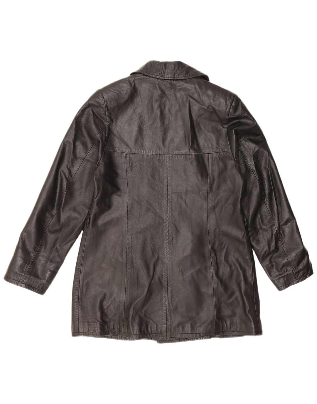 Vintage damska kurtka skórzana UK 18 XL czarna skóra