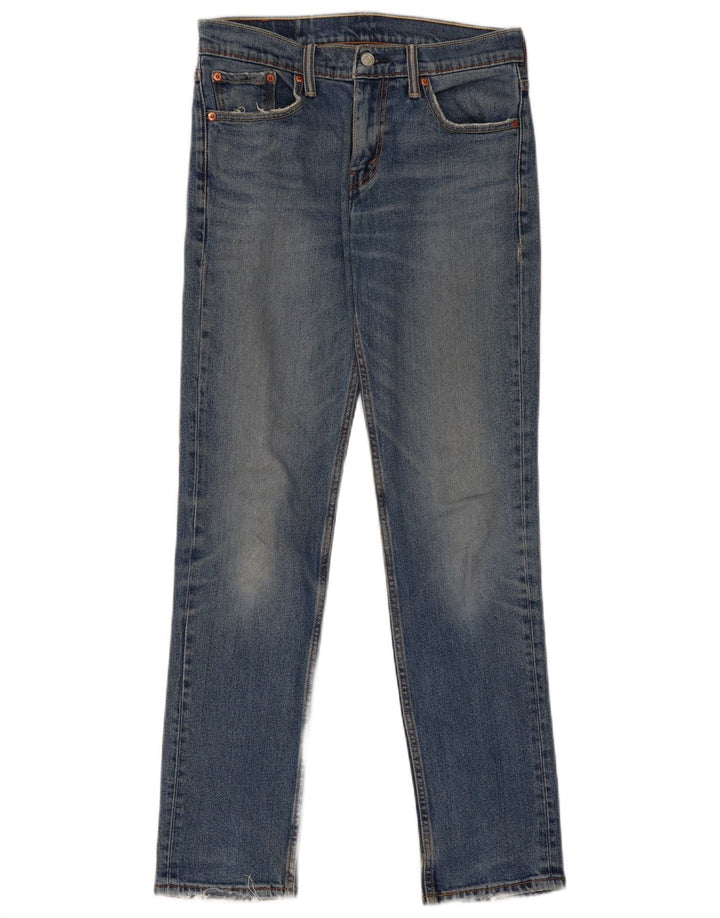 Męskie jeansy Levi's 511 Slim W30 L32 Niebieska bawełna
