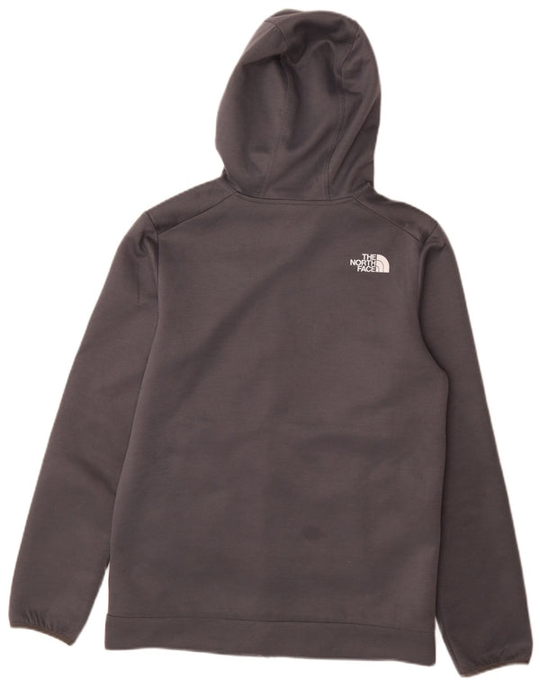 Chłopięcy sweter z kapturem i zamkiem The North Face, 15-16 lat, 2XL, szary, poliester