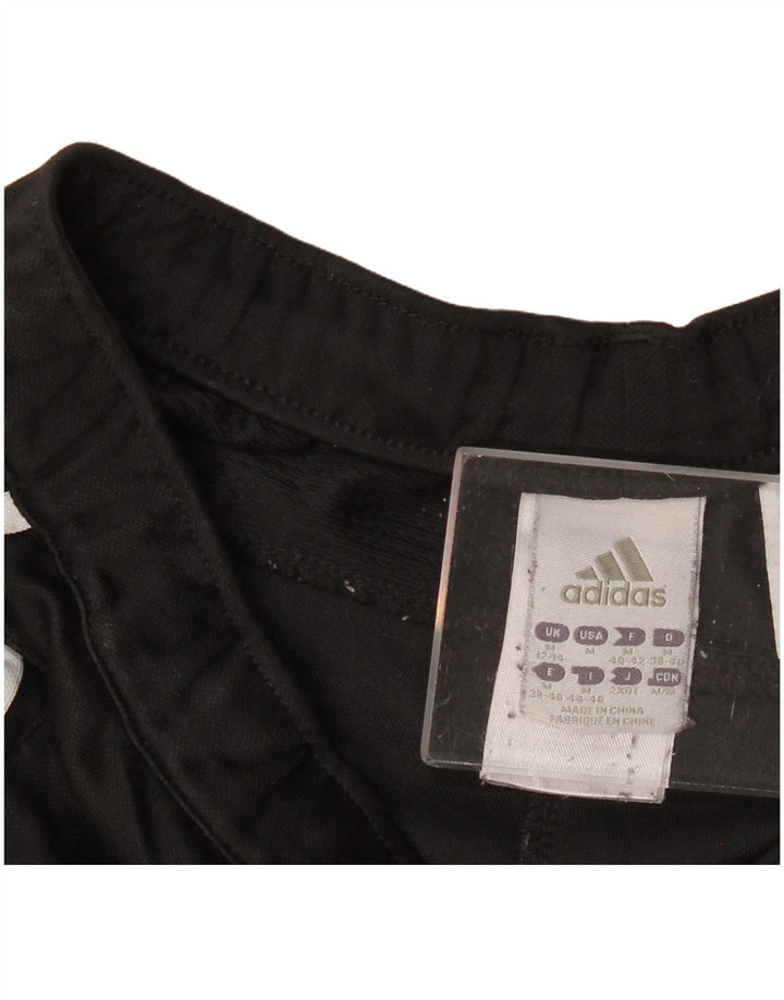 Damskie spodnie dresowe Adidas Graphic UK 12/14 Średni czarny poliester