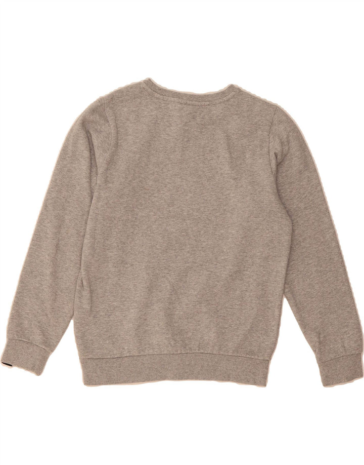 ELLESSE Boys Graphic Sweatshirt Jumper 12-13 Years Grey Cotton Vintage Ellesse and Second-Hand Ellesse from Messina Hembry 