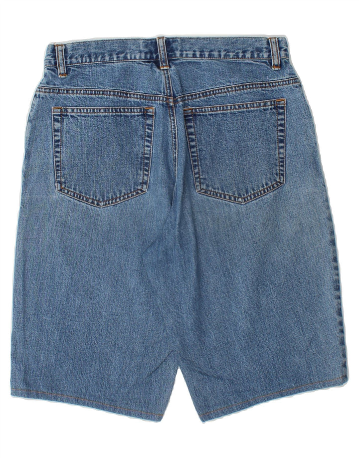 EDDIE BAUER Womens Denim Shorts US 8 Medium W30  Blue Cotton Vintage Eddie Bauer and Second-Hand Eddie Bauer from Messina Hembry 