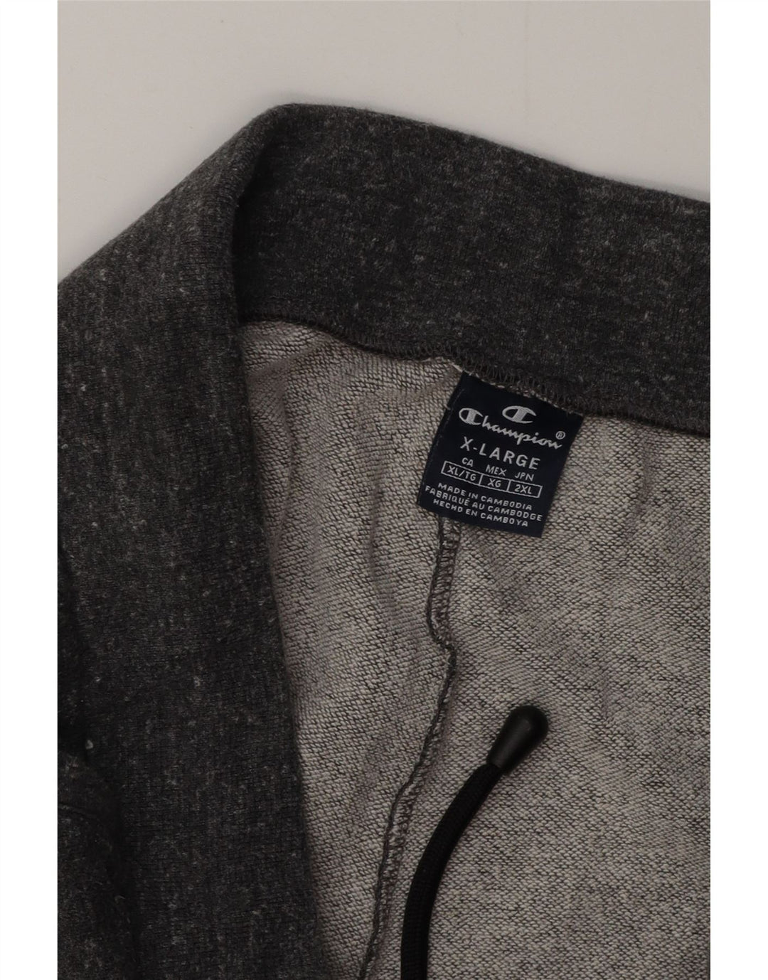 Damskie spodnie dresowe CHAMPION Graphic Joggers UK 18 XL Szare nakrapiane