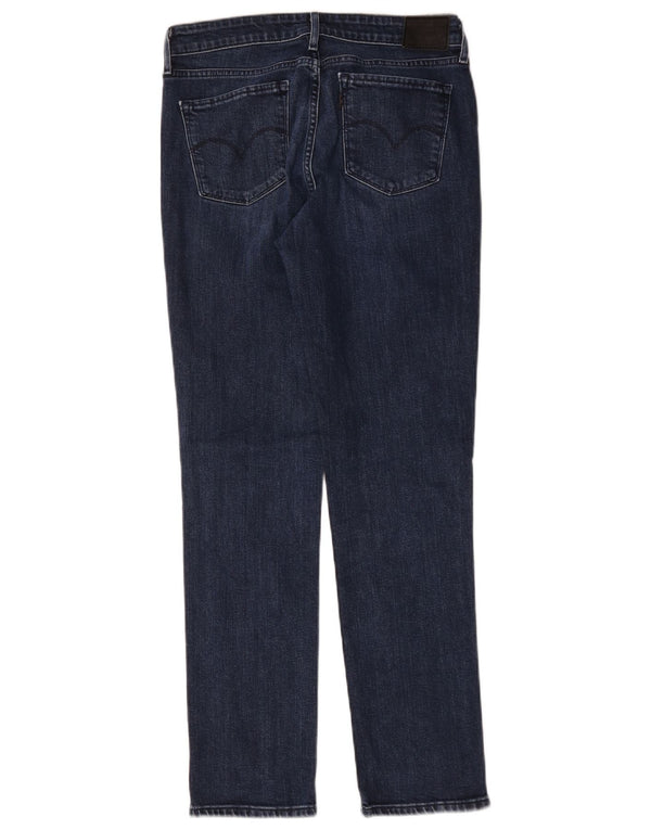Damskie jeansy Levi's 712 Slim W30 L30 Granatowa bawełna