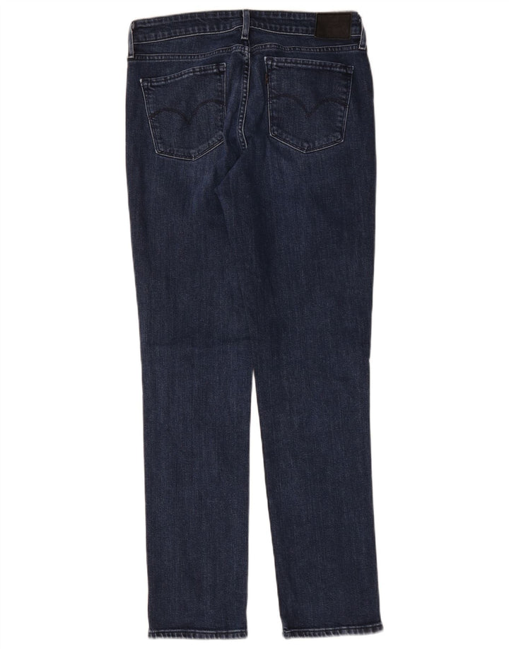 Damskie jeansy Levi's 712 Slim W30 L30 Granatowa bawełna