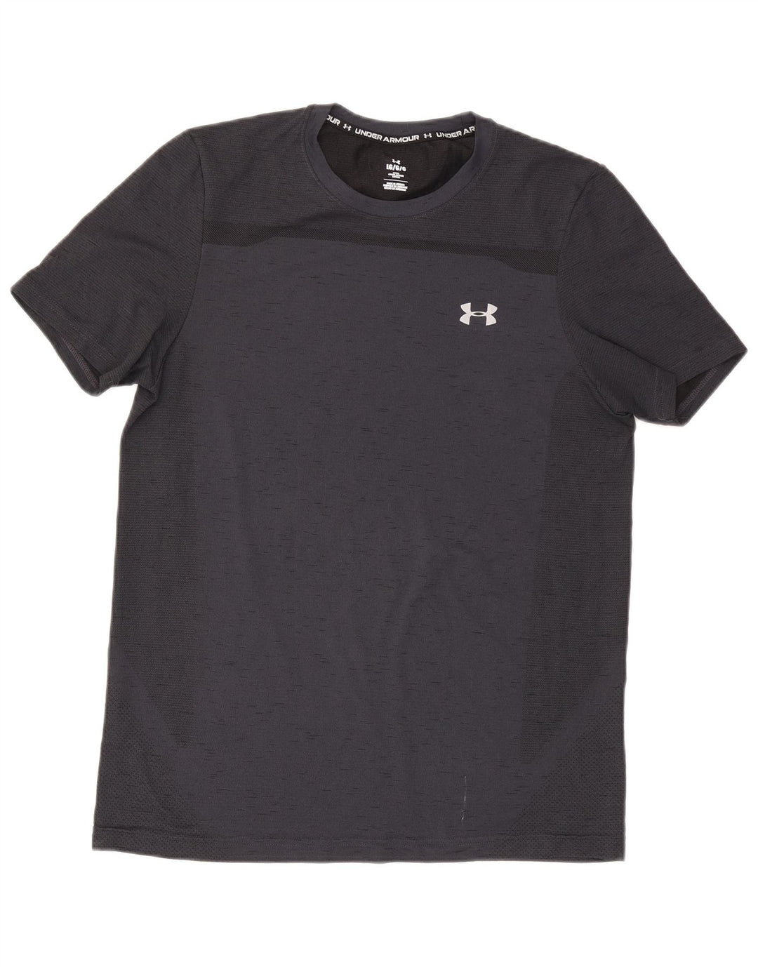 Męski dopasowany t-shirt Under Armour, duży, szary, nakrapiany