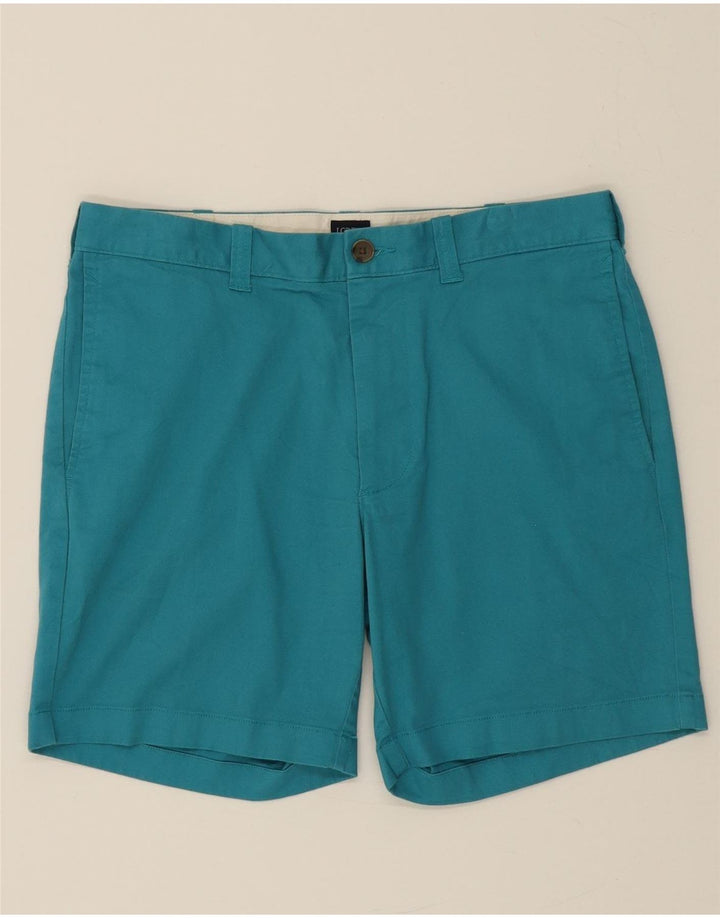 J. CREW Womens Chino Shorts W31 Medium Blue Cotton Vintage J. Crew and Second-Hand J. Crew from Messina Hembry 