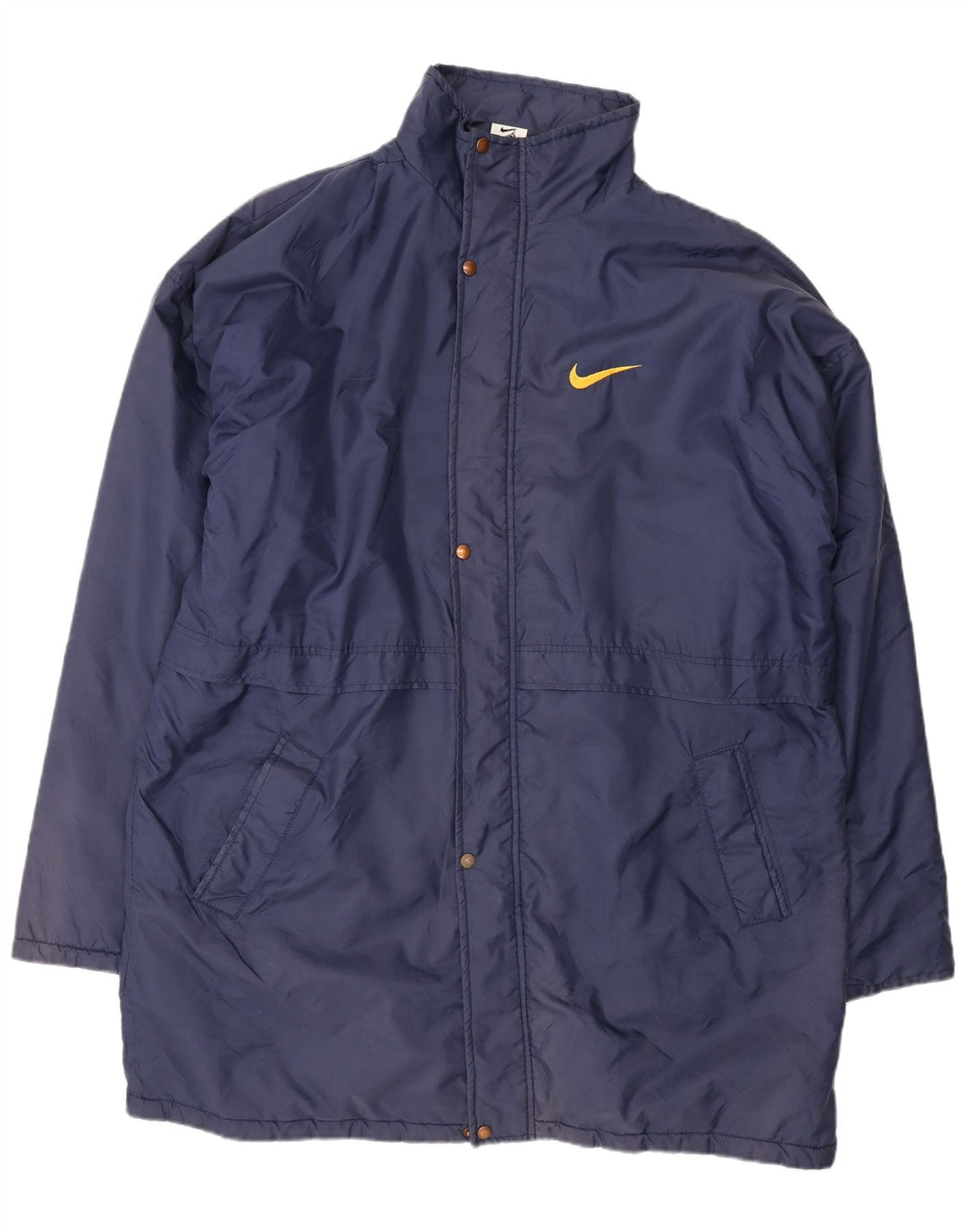 Męski płaszcz wiatrówkowy Nike Graphic UK 42 XL granatowy