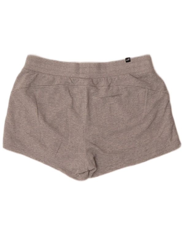 Damskie spodenki sportowe Puma UK 18 XL, szara bawełna w plamki